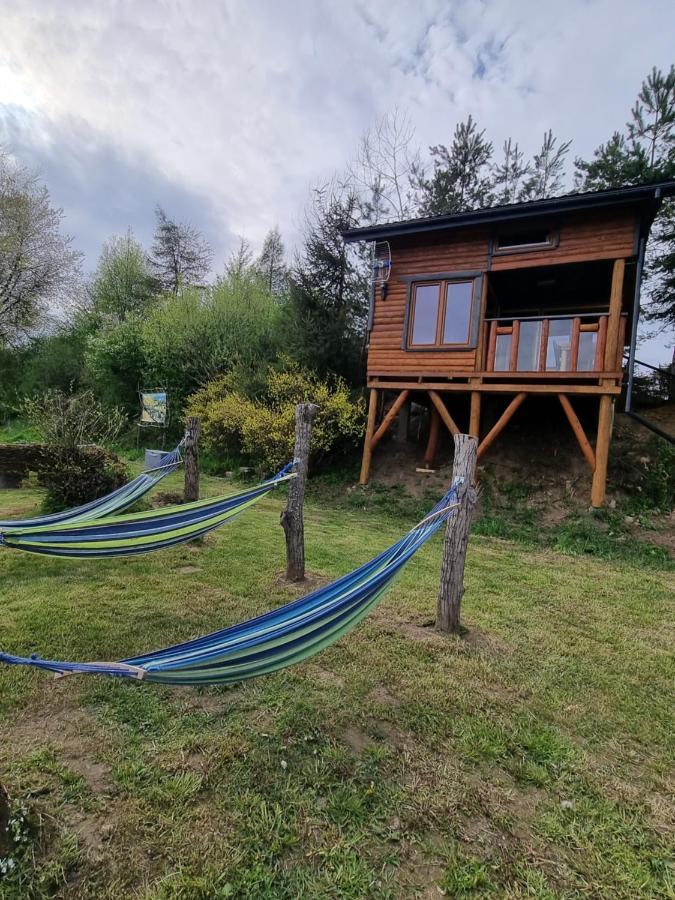 Domki Nad Sanem Lesko Εξωτερικό φωτογραφία