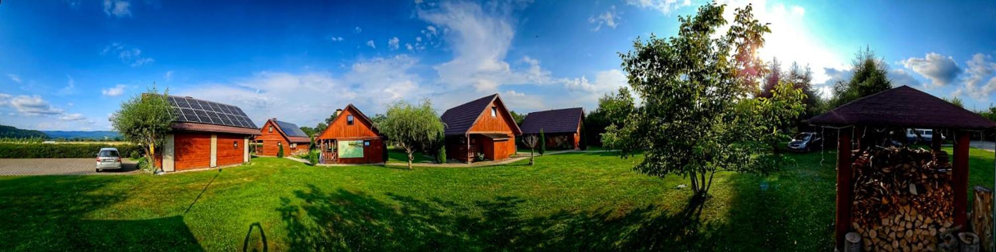 Domki Nad Sanem Lesko Εξωτερικό φωτογραφία