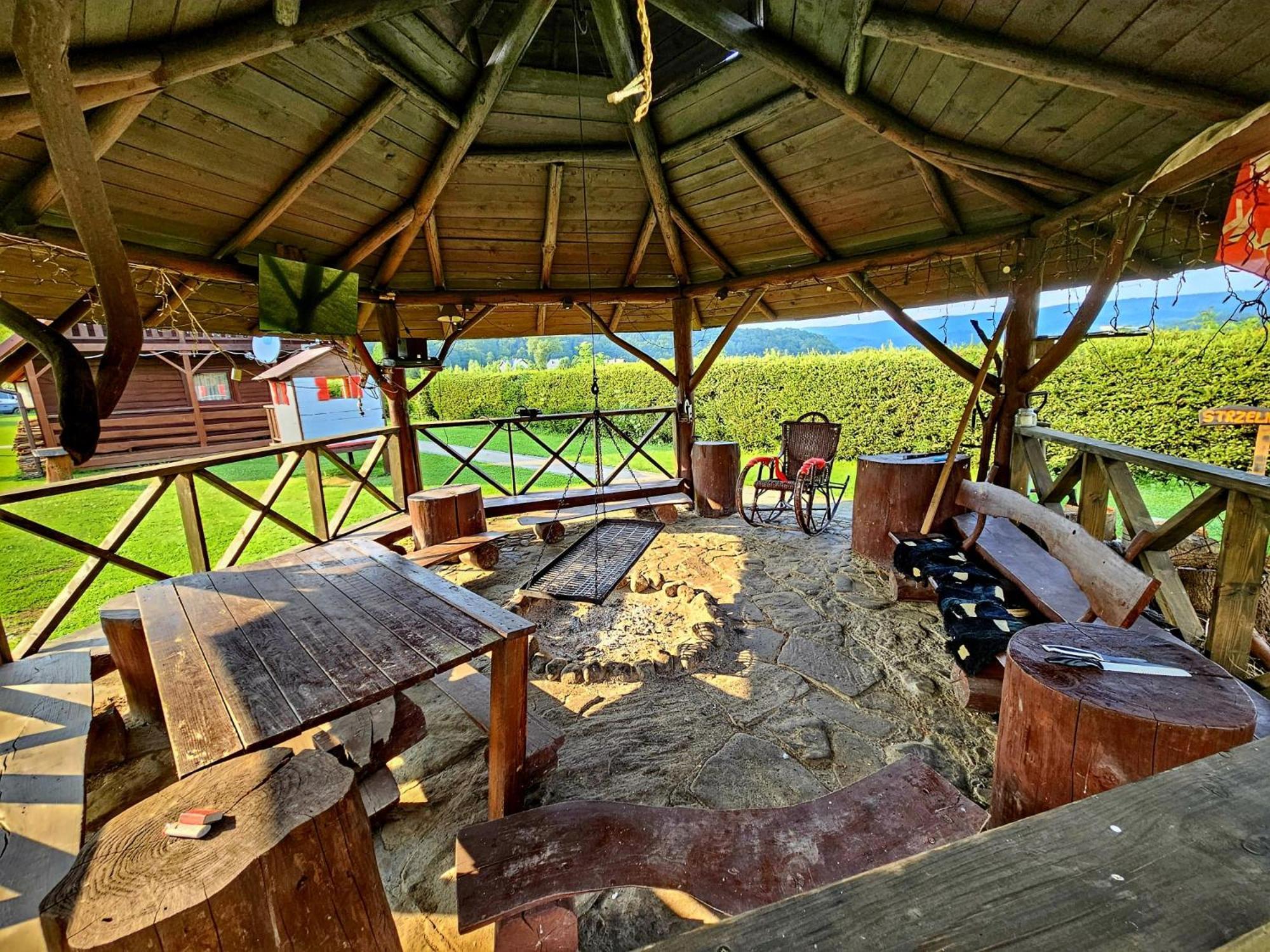 Domki Nad Sanem Lesko Εξωτερικό φωτογραφία